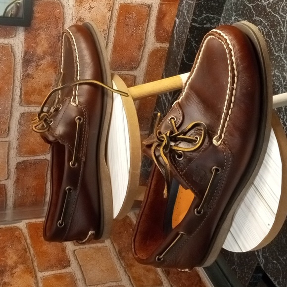Timberland Shoes Timberland Mens Classic 2 Eye Boat Shoes Size Nwob
